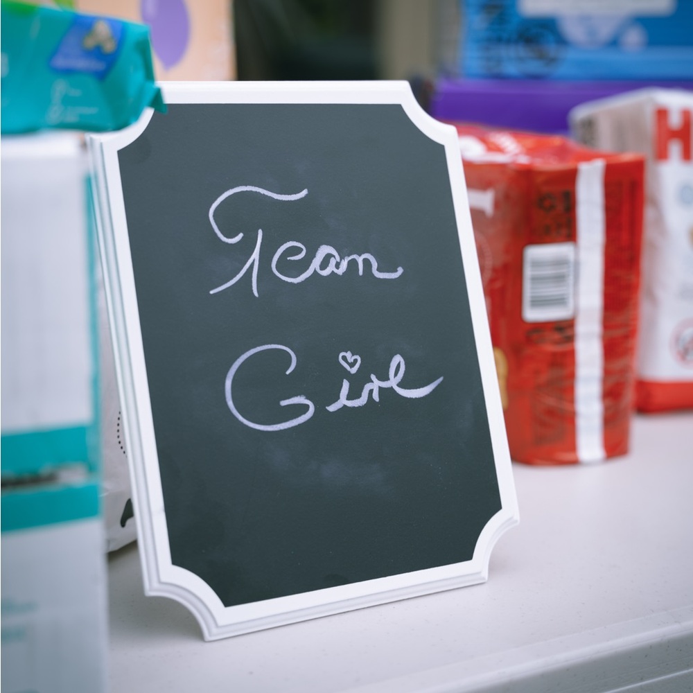 Mini chalk boards with stand